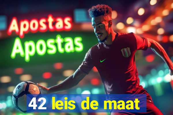 42 leis de maat