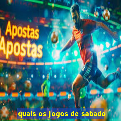 quais os jogos de sabado