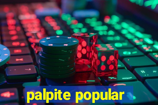 palpite popular