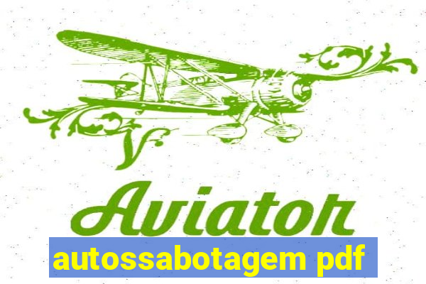 autossabotagem pdf