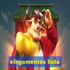 xingamentos lista