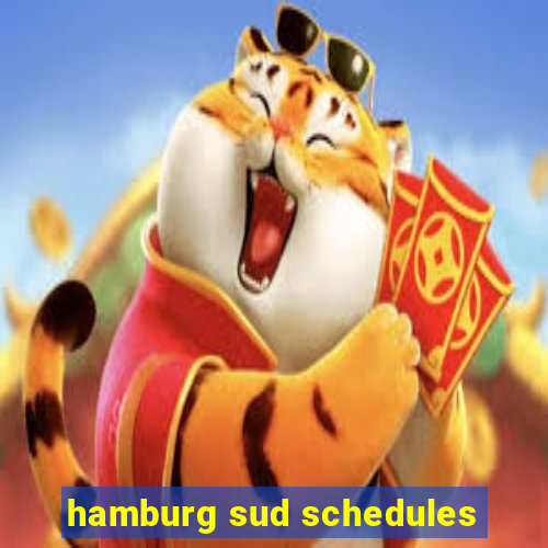 hamburg sud schedules