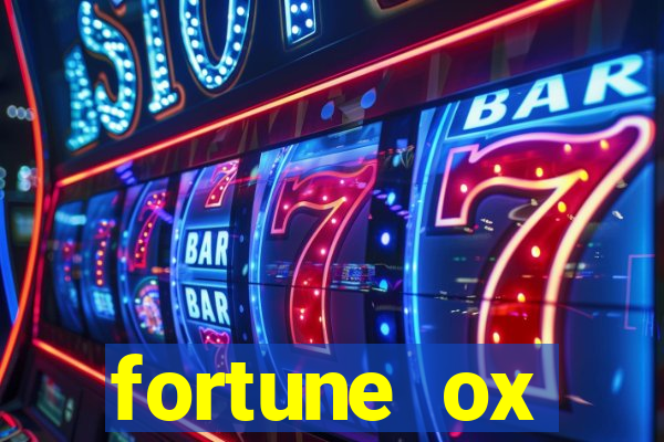 fortune ox horários pagantes