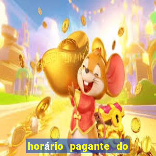 horário pagante do fortune tiger