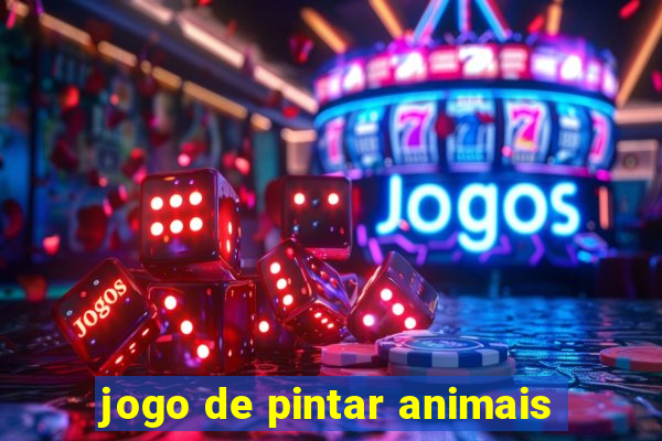 jogo de pintar animais