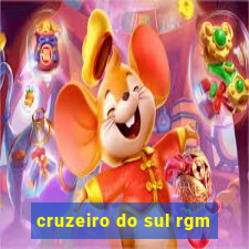 cruzeiro do sul rgm