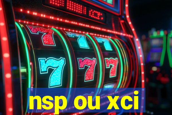 nsp ou xci