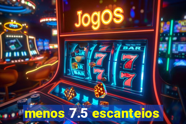 menos 7.5 escanteios