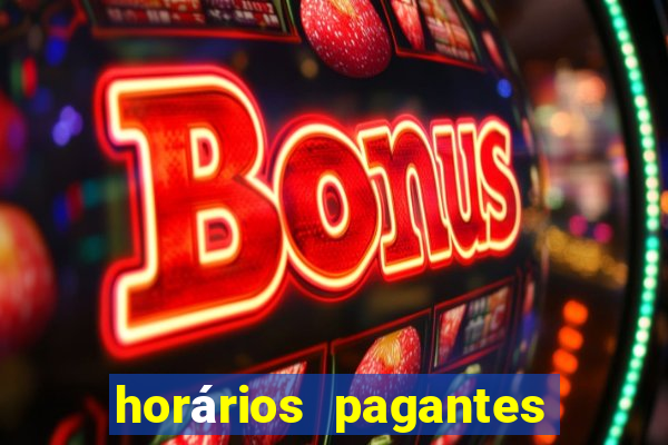 horários pagantes fortune rabbit hoje