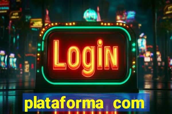 plataforma com conta demo fortune tiger