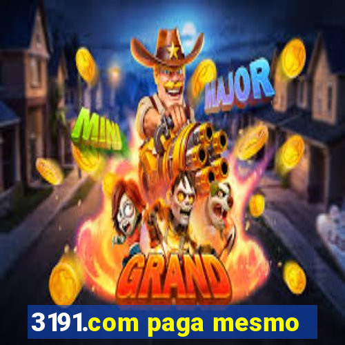 3191.com paga mesmo