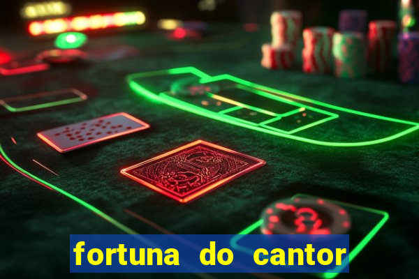 fortuna do cantor sorocaba 2023