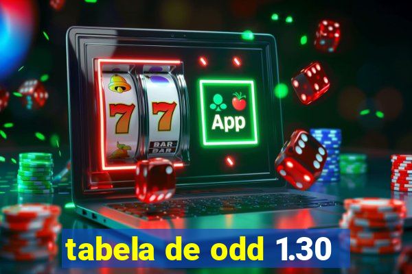 tabela de odd 1.30