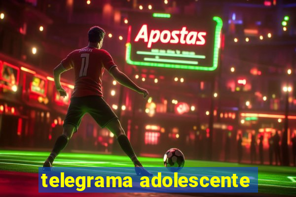 telegrama adolescente