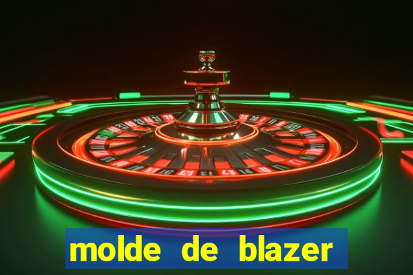 molde de blazer masculino para imprimir