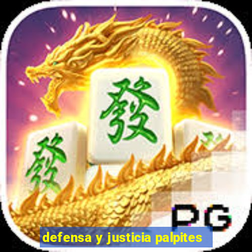 defensa y justicia palpites