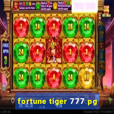 fortune tiger 777 pg