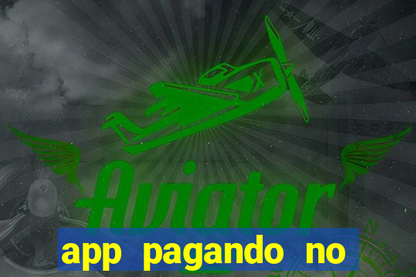 app pagando no cadastro via pix