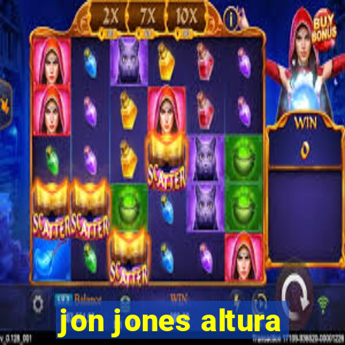 jon jones altura