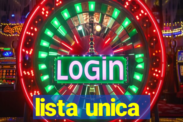 lista unica