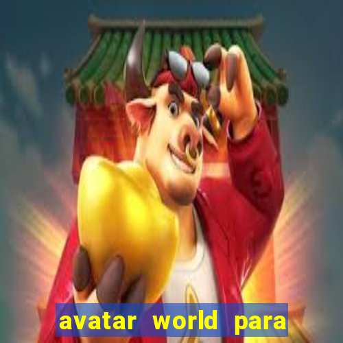 avatar world para colorir e imprimir