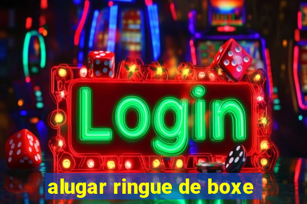 alugar ringue de boxe