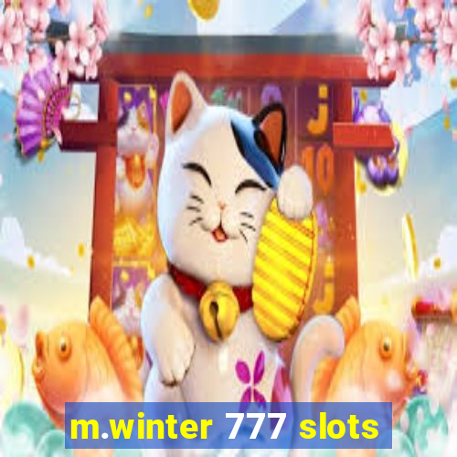 m.winter 777 slots